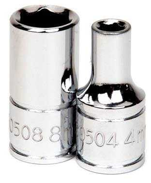 9 MM Williams 1/4" Dr Shallow Socket 6 Pt - JHW30509 Pro Torque Tools