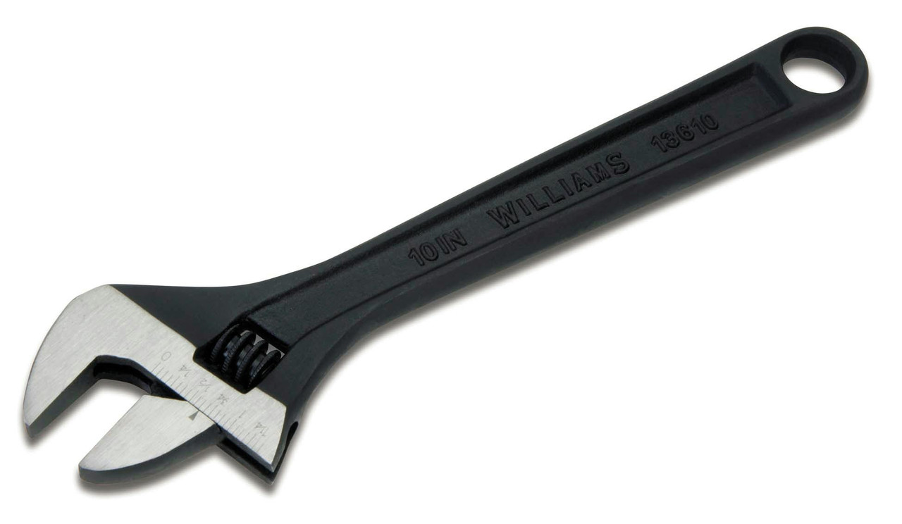 4" Williams Adjustable Black Wrench - JHW13604A Pro Torque Tools