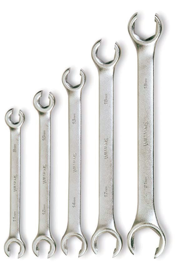 Williams Double Head Flare Nut Wrench Set 5 Pcs - JHW11692
