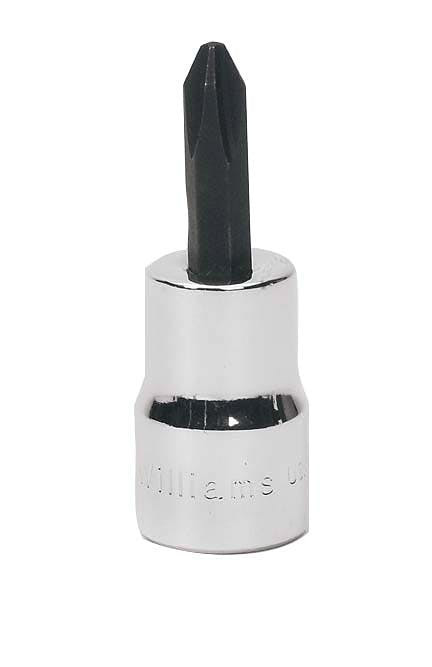 Williams 3/8" Dr No. 2 Replacement Phillips Bit - JHWBITPH0202