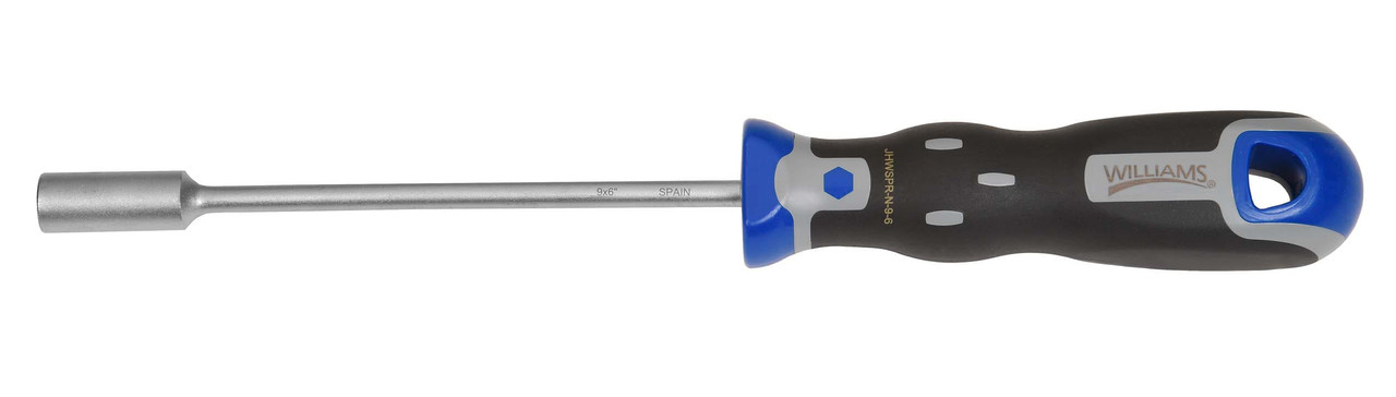 1/2" Williams SuperTorque Nutdriver with Three Component Comfort Grip Handles - JHWSPR-N-12-6