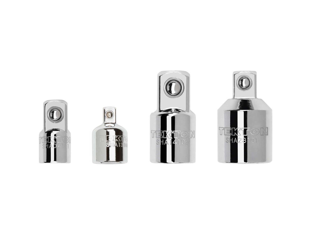 Tekton 1/4, 3/8, 1/2" Dr Adapter/Reducer Set 4 Pcs - SHA99017 New Pro Torque Tools