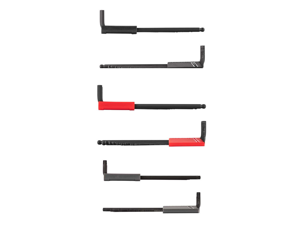 0.050 - 3/8", 1.3 - 10 mm, T6 - T50 Tekton Ball End Hex and Star L-Key Set with Holders 41 Pcs - KEY91002 New Pro Torque Tools