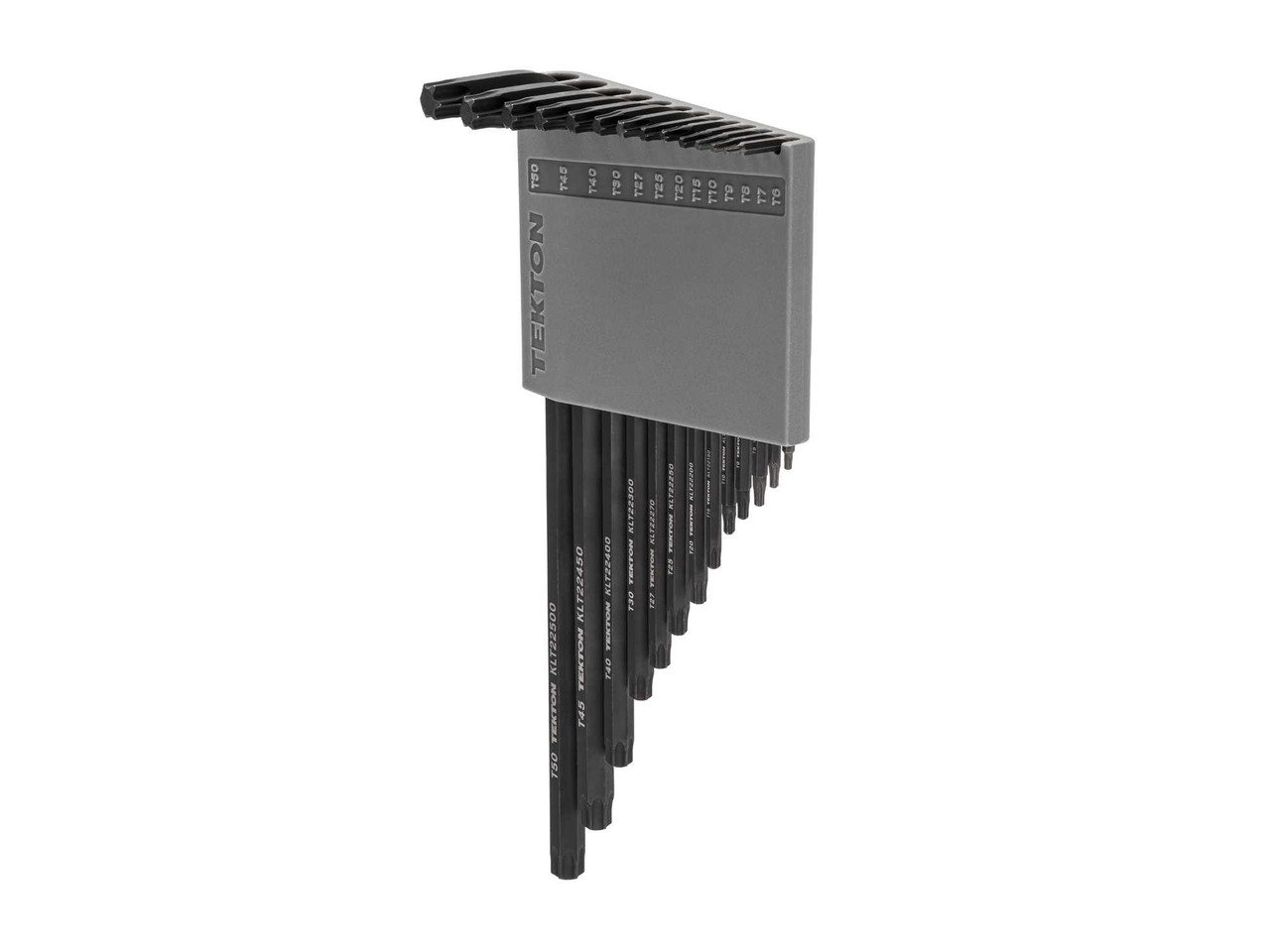 T6 - T50 Tekton Star L-Key Set with Holder 13 Pcs - KLT91402 New Pro Torque Tools