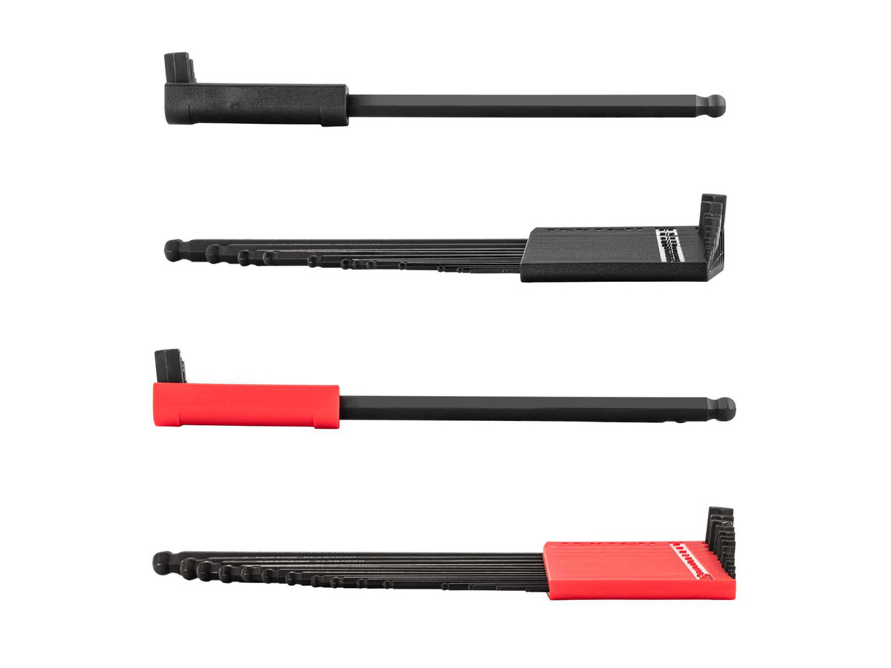 0.050 - 3/8", 1.3 - 10 MM Tekton Short Arm Ball End Hex L-Key Set with Holders 28 Pcs - KLX91312 New Pro Torque Tools