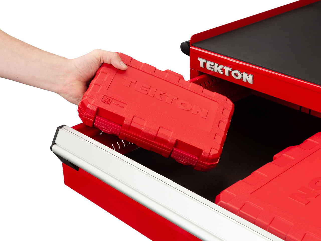 8 - 24 MM Tekton 1/2" Dr Shallow Impact Socket Set with Case 12 Pt 17 Pcs - SID92338 New Pro Torque Tools