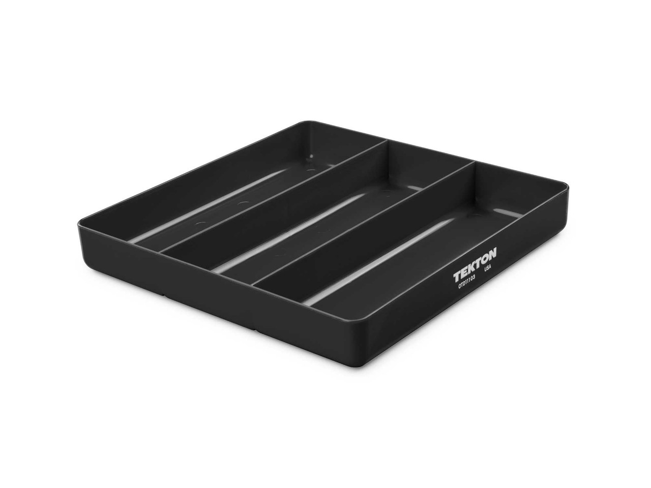 Tekton 3-Compartment Organizer Tray Black - OTD11103 New Pro Torque Tools