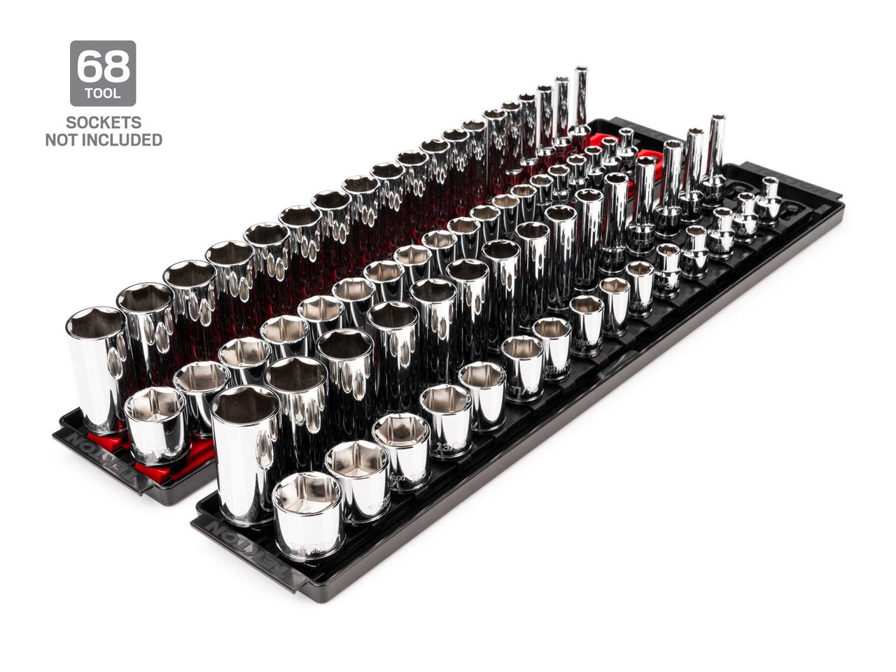 Tekton 3/8" Dr Socket Rail and Tray Set 68 Tool - OST91901 New Pro Torque Tools