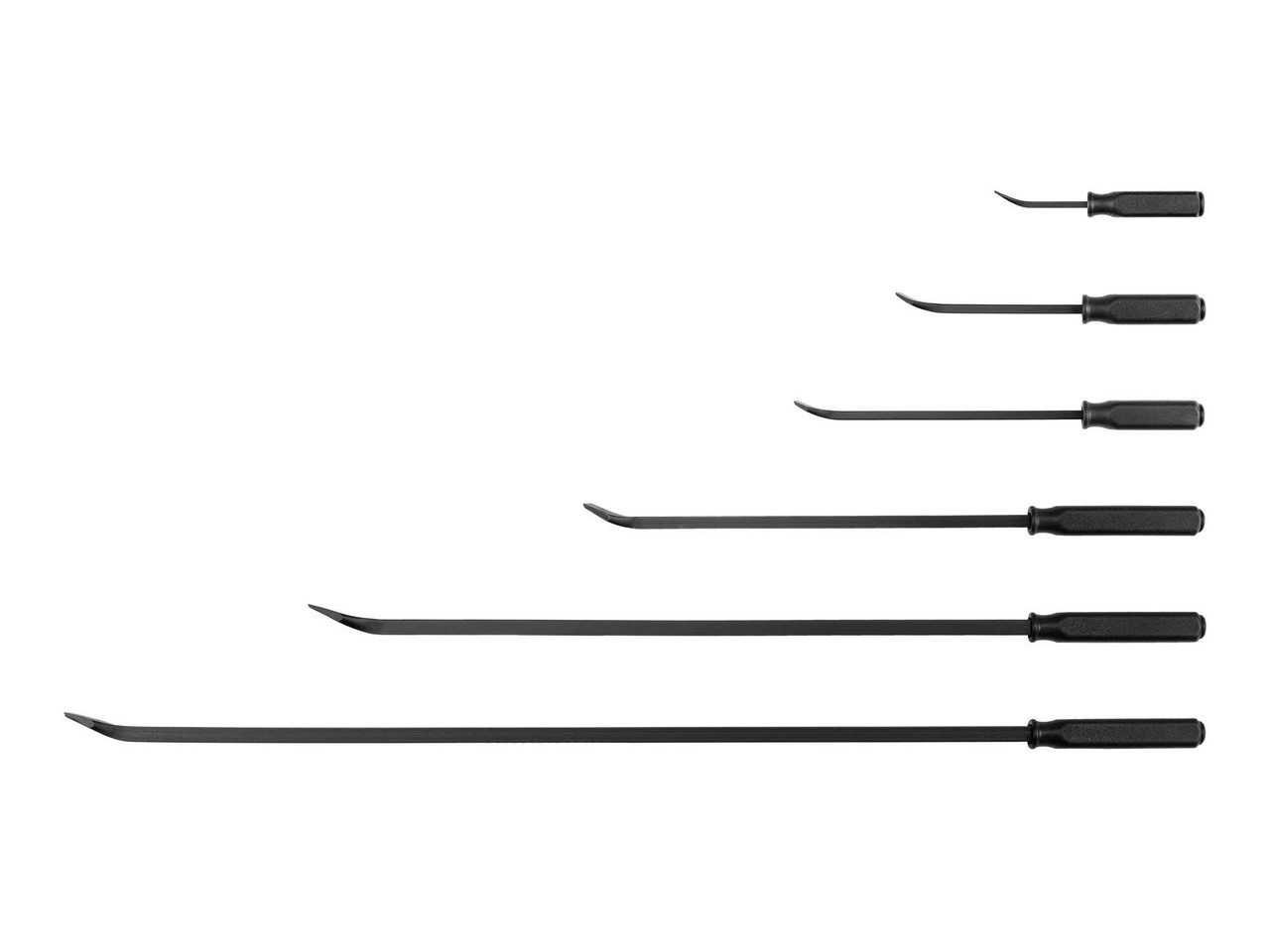 8, 12, 17, 25, 36, 45" Tekton Angled End Pry Bar Set 6 Pcs - LSQ90506 New Pro Torque Tools