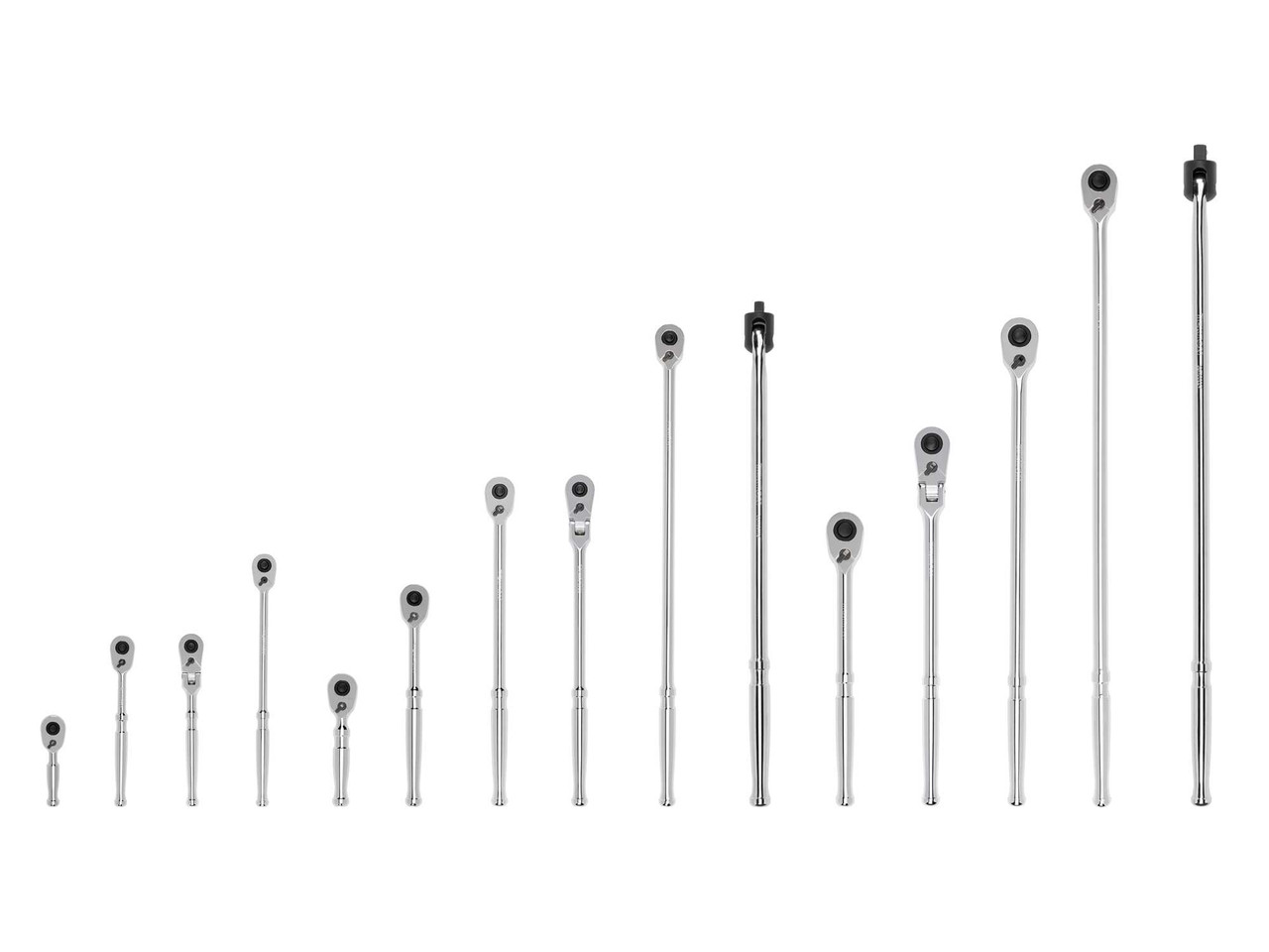 Tekton 1/4, 3/8, 1/2" Dr Quick-Release Ratchet and Breaker Bar Set 15 Pcs - SDR99902 New Pro Torque Tools