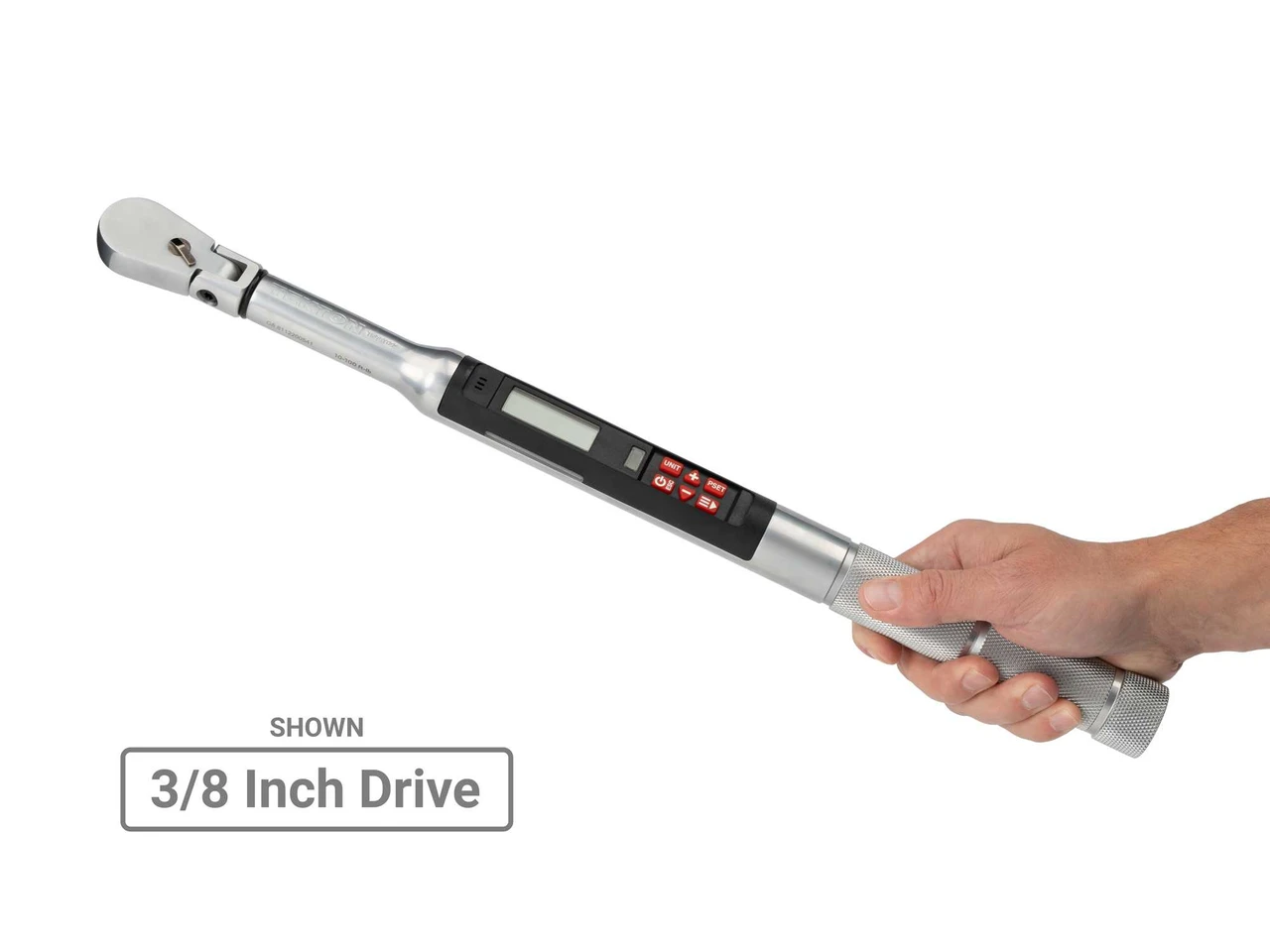 10 - 100 Ft Lbs, 30 - 300 Ft Lbs Tekton 3/8, 1/2" Dr 90-Tooth Flex Head Dual-Direction Electronic Torque Wrench Set 2 Pcs - TRQ98901 New Pro Torque Tools