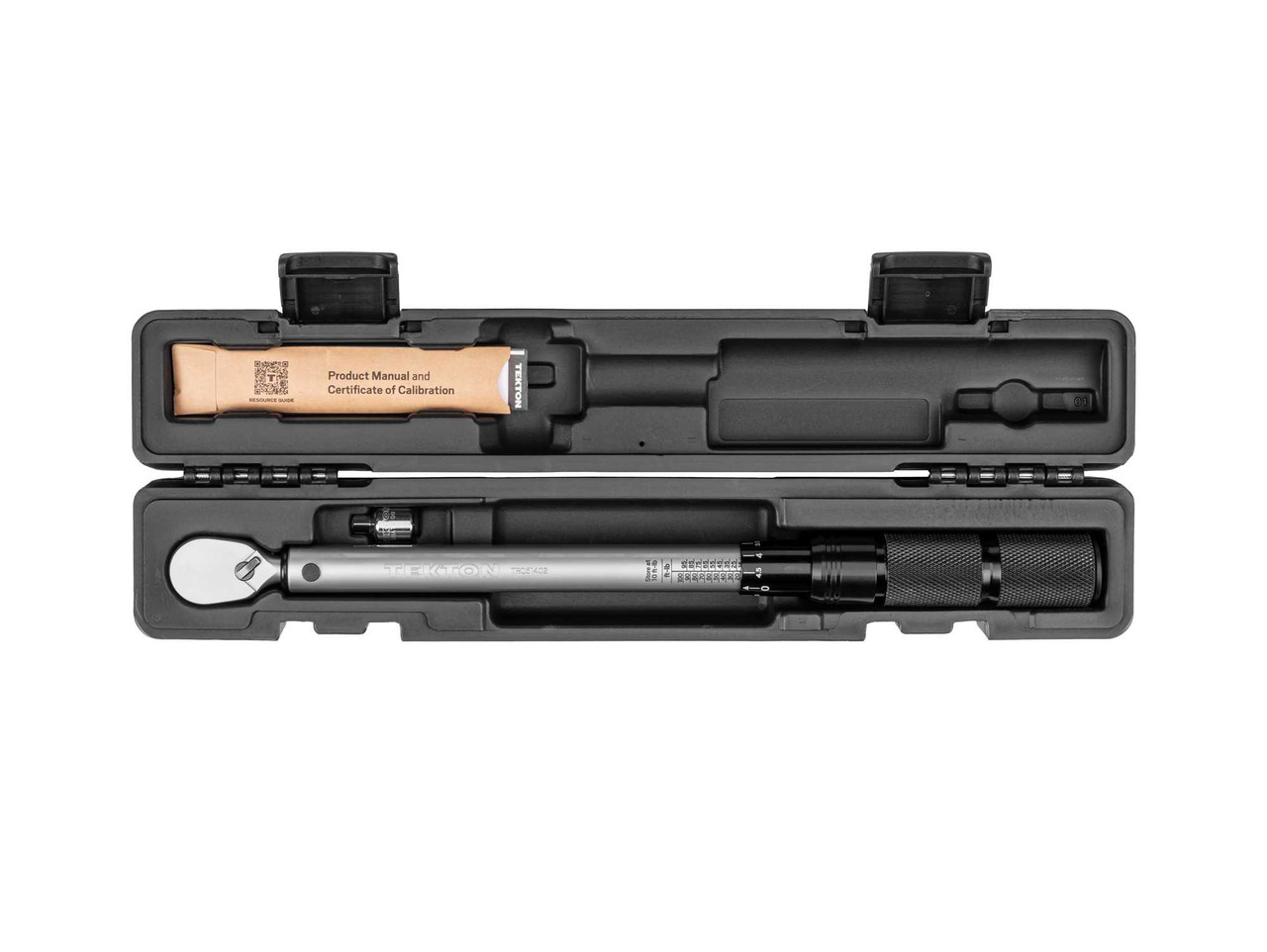 10 - 100 Ft Lbs Tekton 3/8" Dr 90-Tooth Dual-Direction Micrometer Torque Wrench - TRQ51402 New Pro Torque Tools