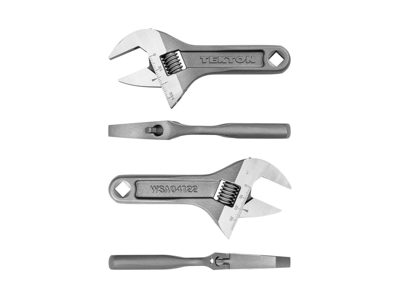 6" Tekton Adjustable Wrench 1-1/2" Jaw Capacity - WSA04122 New Pro Torque Tools