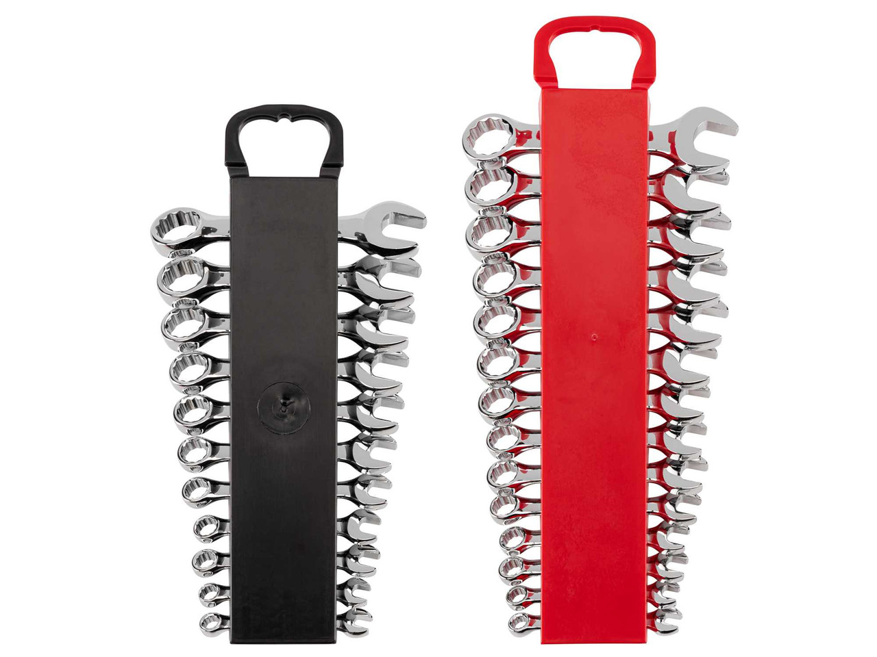 1/4 - 3/4", 6 - 19 MM Tekton Stubby Combination Wrench Set with Holders 25 Pcs - WCB92403 New Pro Torque Tools