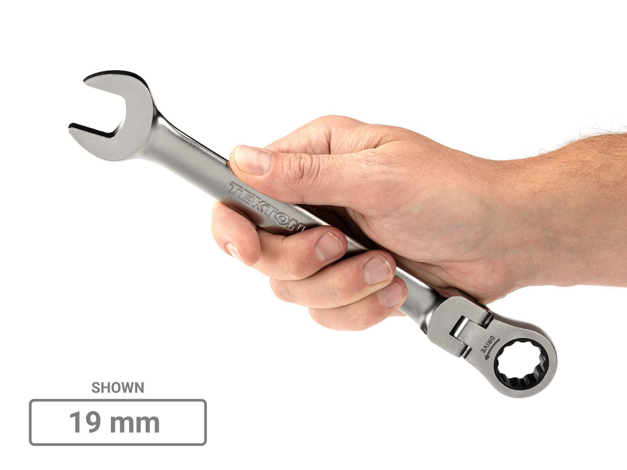 1/4 - 1", 6 - 24 MM Tekton Flex Head Ratcheting Combination Wrench Set 12 Pt 34 Pcs - WRC95005 New Pro Torque Tools