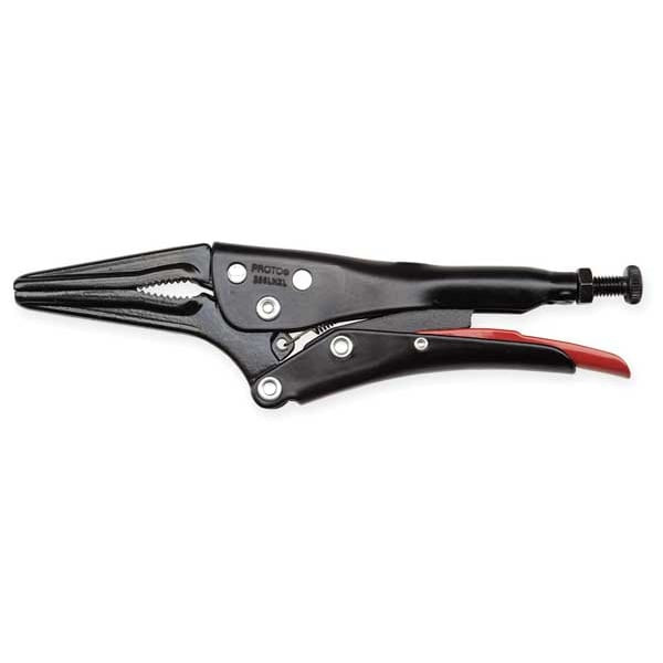 6 29/32" Proto Screw Bolt with Locking Nut Plain Grip Locking Plier - J286LNXL New Pro Torque Tools