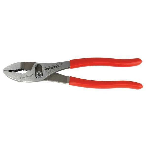 6 1/2" Proto Slip Joint Plier Tether Capable 1 1/4" Jaw Dipped - J276GXL New Pro Torque Tools