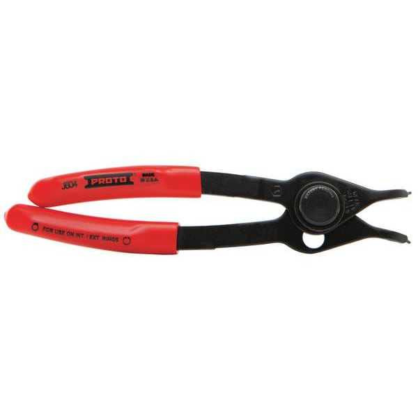 5-7/8" Proto Retaining Ring Plier Fixed Tip - J604 New Pro Torque Tools