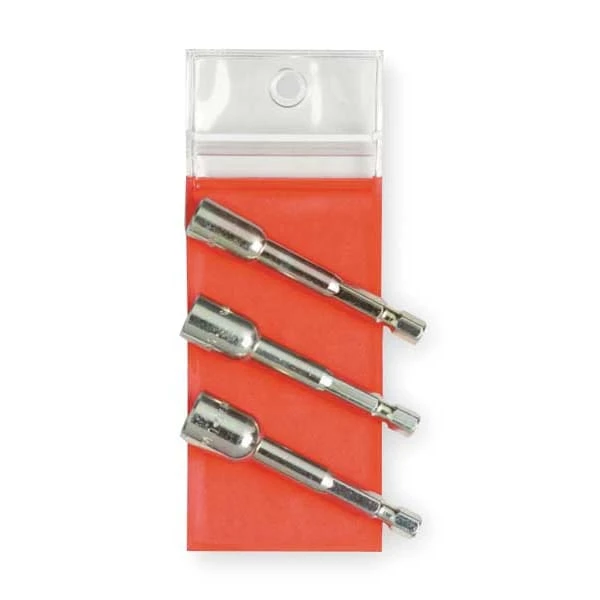 1/4", 5/16", 3/8" Proto Hex Nutsetter Set 1 7/8" - J61909HS