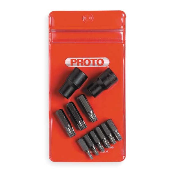T15 - T40 Proto 1/4 - 3/8" Dr Torx Driver Bit Set 11 Pcs 3/8" - J5239P