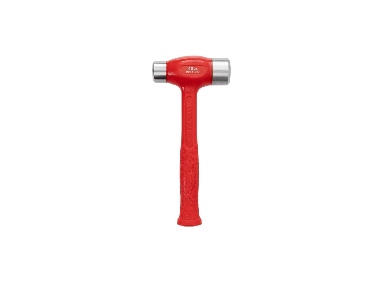 10.5" Tekton 43 Oz Short Handle Flat Steel Face Dead Blow Hammer - HDB41043 New Pro Torque Tools