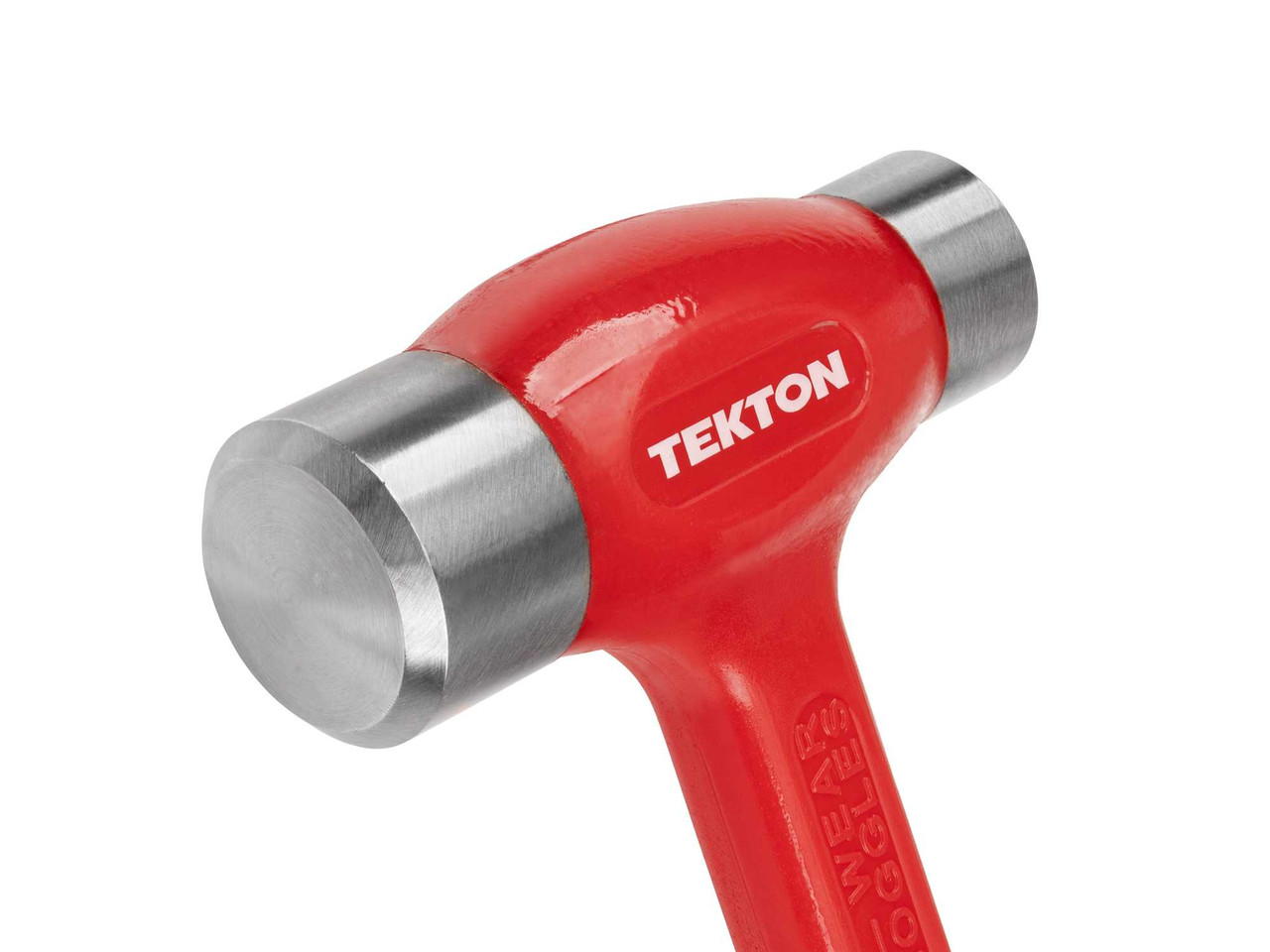 10.5" Tekton 43 Oz Short Handle Flat Steel Face Dead Blow Hammer - HDB41043 New Pro Torque Tools