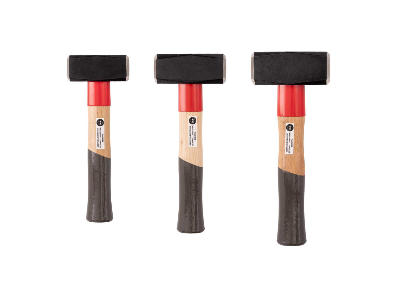 12" Tekton 35, 53, 70 Oz Mining Sledge Hammer Set 3 Pcs - HMA91001 New Pro Torque Tools