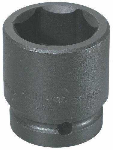 1 13/16" Williams 1" Dr Shallow Impact Socket 6 Pt - 7-658 Pro Torque Tools