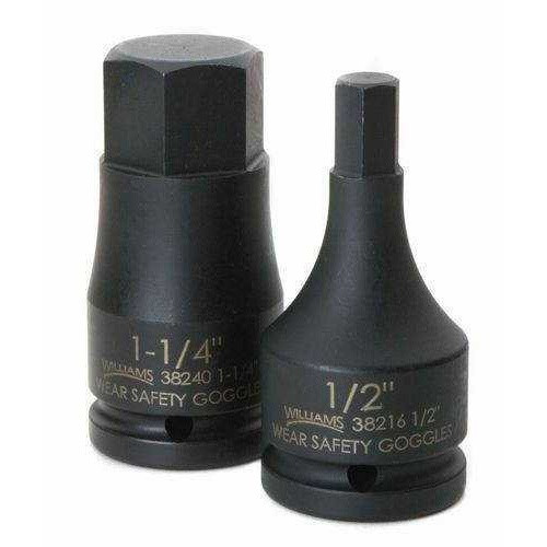 7/8" Williams 3/4" Dr Impact Hex Bit Driver - 38228