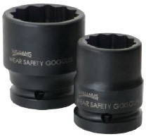 Williams 1 1/16 Williams 3/4 Dr Shallow Impact Socket 12 Pt - 38434