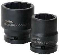 3/4" Williams 3/4" Dr Shallow Impact Socket 12 Pt - 38424 Pro Torque Tools