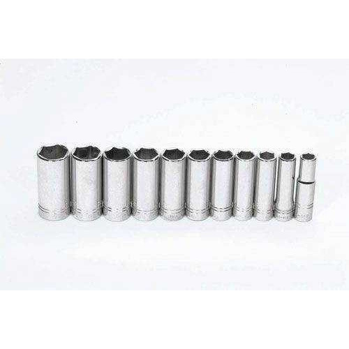 1/2 - 1 1/8" Williams 1/2" Dr Deep Socket Set 6 Pt 11 Pcs - WSSD-11HRC