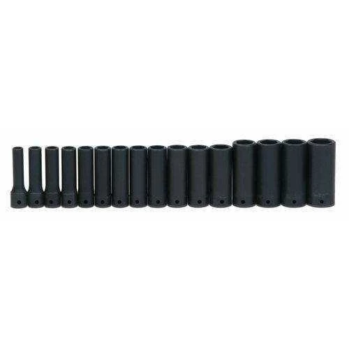 10 - 27MM Williams 1/2" Dr Deep Impact Socket Set 6 Pt 16 Pcs - MS-14-16RC