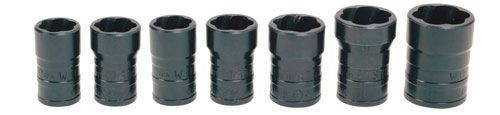 14 - 21MM Williams 1/2" Dr Impact Turbosocket Set 7 Pcs - TSMS5107 Pro Torque Tools