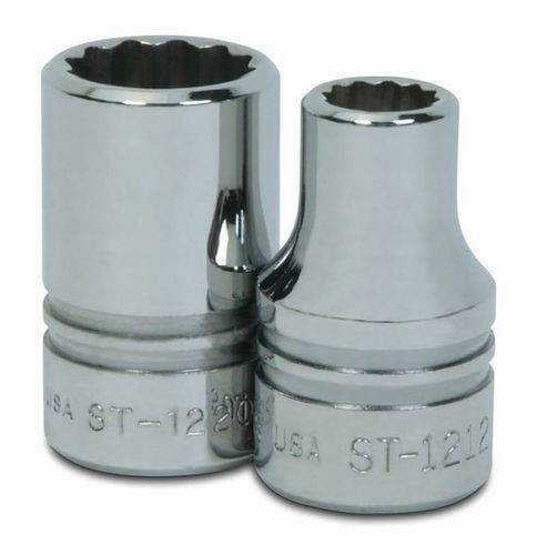 19/32" Williams 1/2" Dr Shallow Socket 12 Pt - ST-1219 Pro Torque Tools