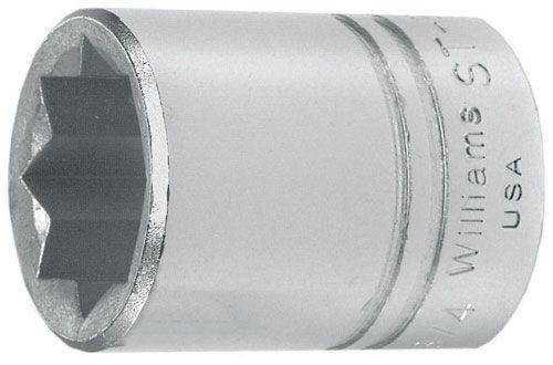 1 1/16" Williams 1/2" Dr Shallow Socket 8 Pt - ST-834 Pro Torque Tools