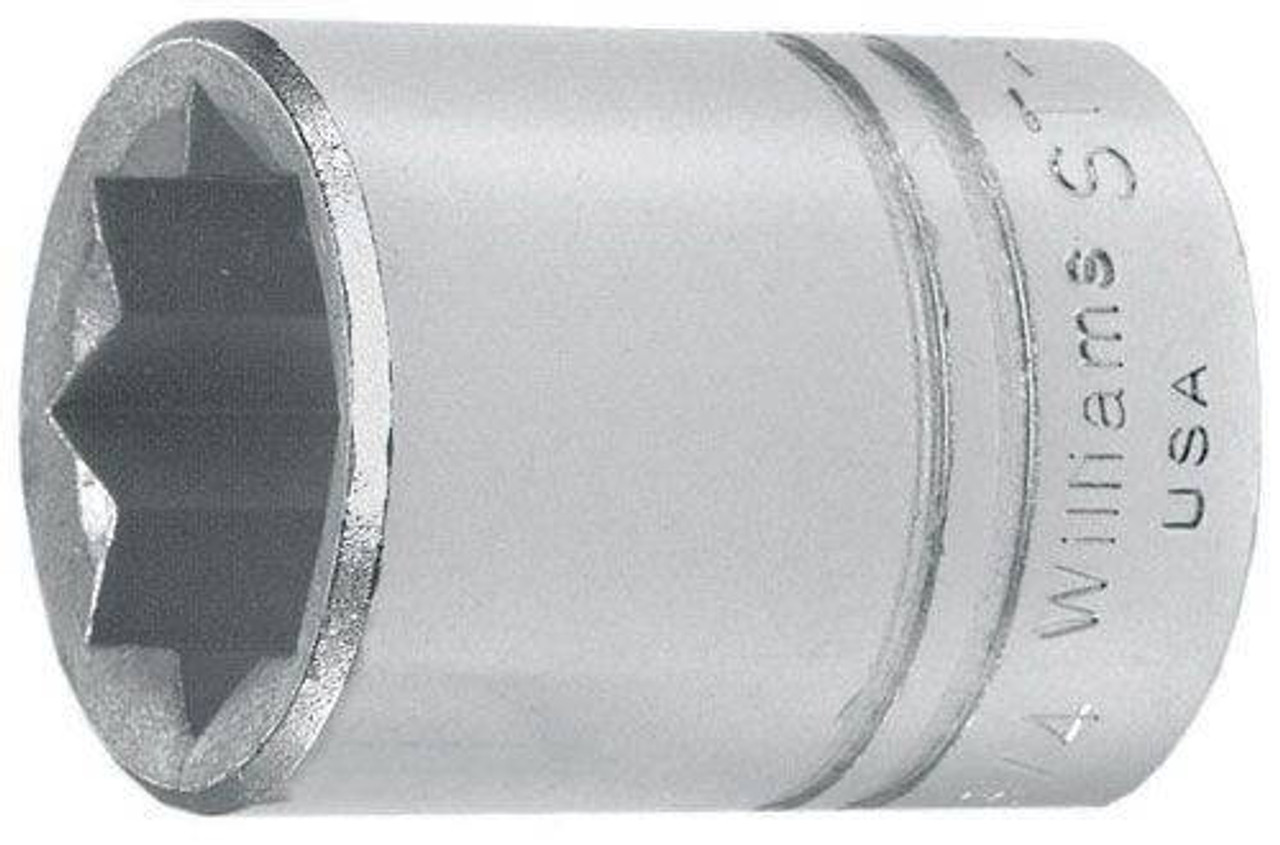 Williams 1 Williams 1/2 Dr Shallow Socket 8 Pt - ST-832