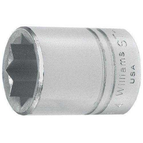 7/8" Williams 1/2" Dr Shallow Socket 8 Pt - ST-828