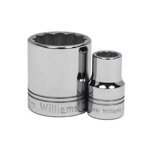16MM Williams 1/2" Dr Shallow Socket 12 Pt - STM-1216