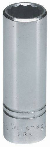Williams 19MM Williams 1/2 Dr Deep Socket 12 Pt - SMD-1219