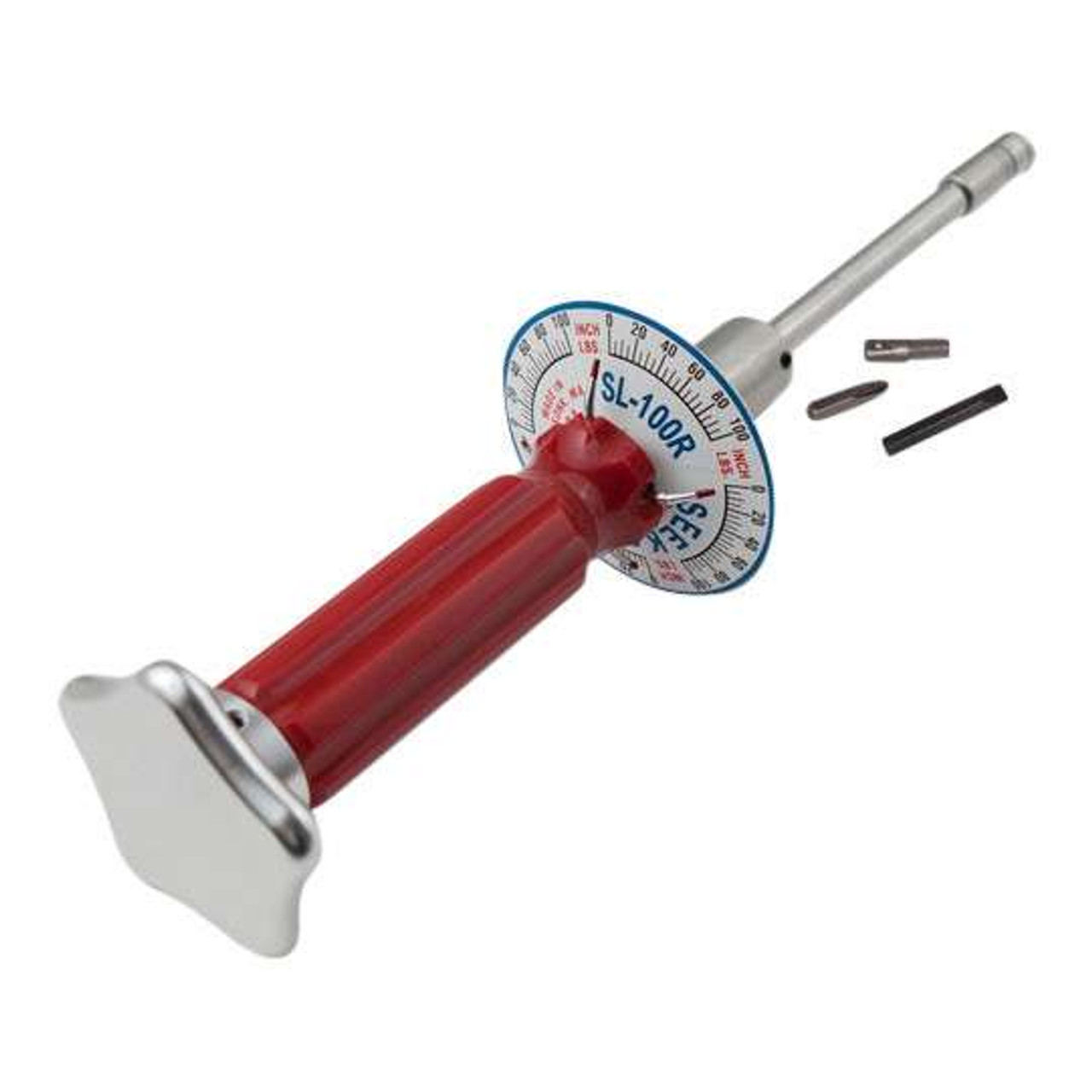 1/4'' Dr 0 - 100 In Lbs Seekonk Vertical Torque Gauge Screwdriver Right - SL-100 Right SL-100 Right physical Seekonk New Pro Torque Tools