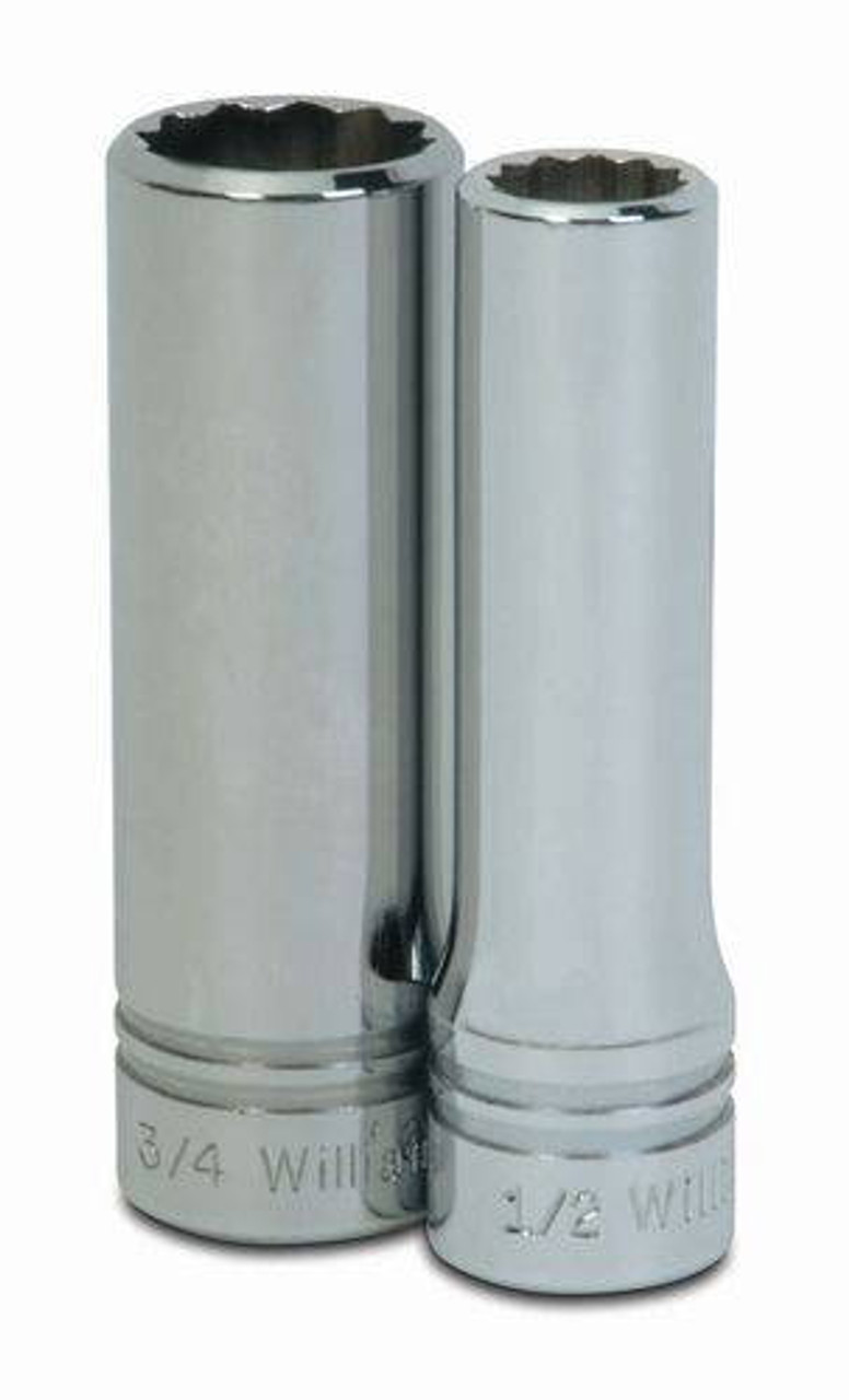 Williams 7/8 Williams 1/2 Dr Deep Socket 12 Pt - SD-1228