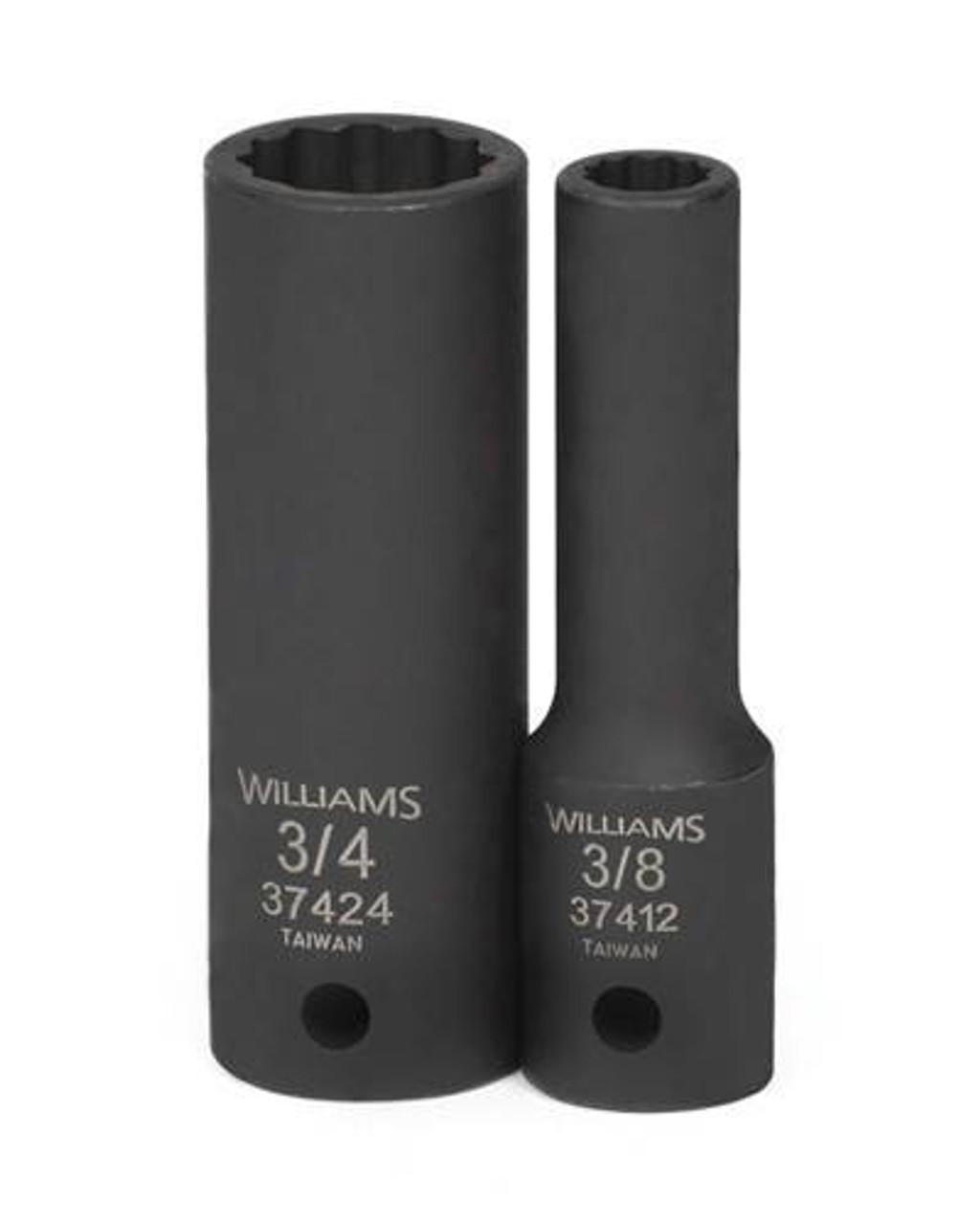 Williams 3/8 Williams 1/2 Dr Deep Impact Socket 12 Pt - 37412