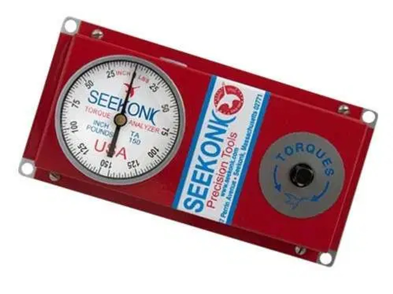 3/8" Dr 0 - 150 In Lbs Seekonk Torque Tester With Memory Needle - TA-150 3/8" Dr 0 - 150 In Lbs Seekonk Torque Tester With Memory Needle - TA-150
