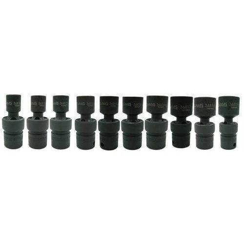 10 - 19MM Williams 3/8" Drive Universal Impact Socket Set 10 Pcs - JHW36910