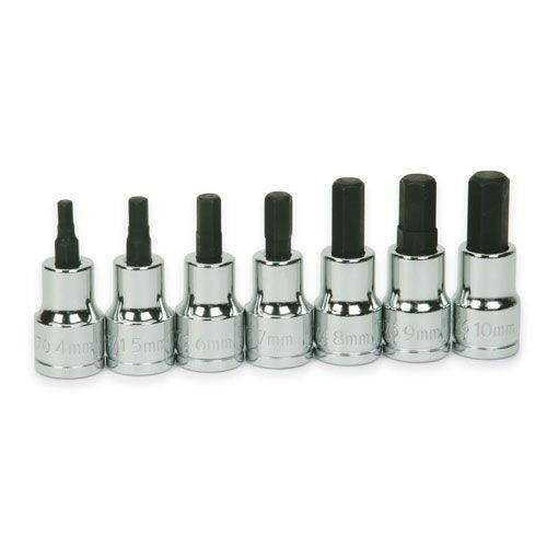 4 - 10MM Williams 3/8" Dr Ball Hex Socket Set 7 Pcs - 31904