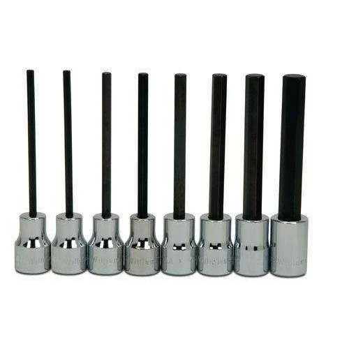 4 - 10MM Williams 3/8" Dr Long Hex Bit Socket Set 7 Pcs - 31951 -