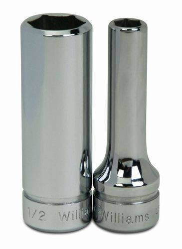 Williams 24MM Williams 3/8 Dr Deep Socket 6 Pt - BMD-624