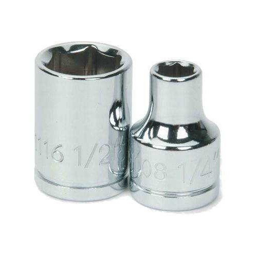 9/16" Williams 3/8" Dr Shallow Socket 8 Pt - BD-818