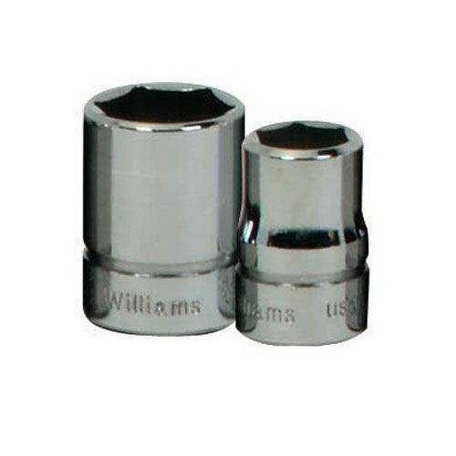13/16" Williams 3/8" Dr Shallow Socket 6 Pt - B-626